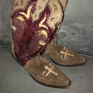 Women’s size 8 dress cowboy boots